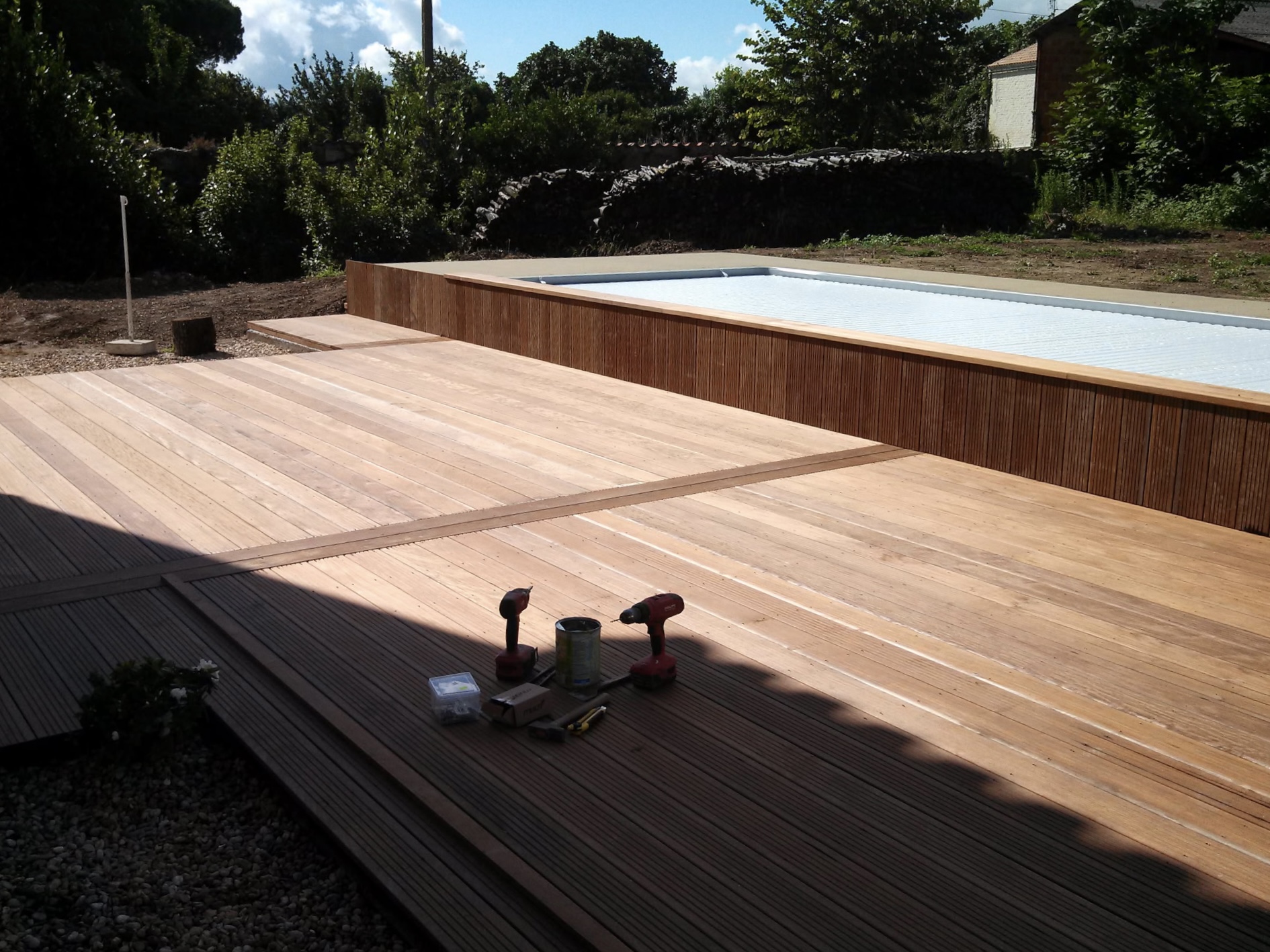 Réalisation de Terrasse